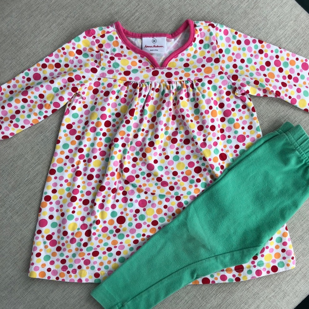 Hanna size 80 18-24 playdress with leggings